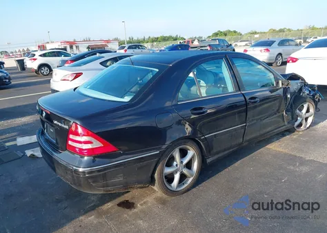 2005 Mercedes-Benz C 230 Kompressor Sport from USA, damaged, VIN WDBRF40J05F679910